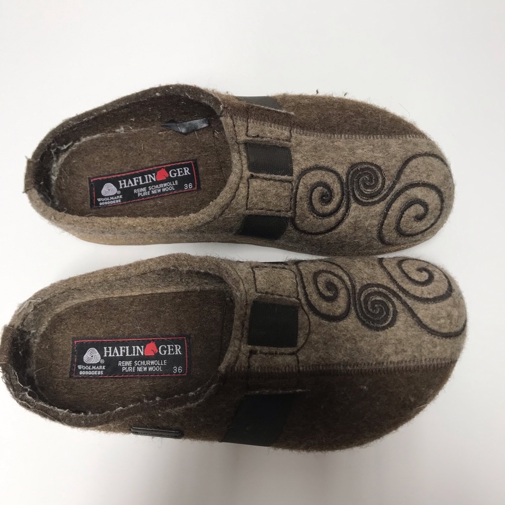 Haflinger Women’s Wool Clog size 36